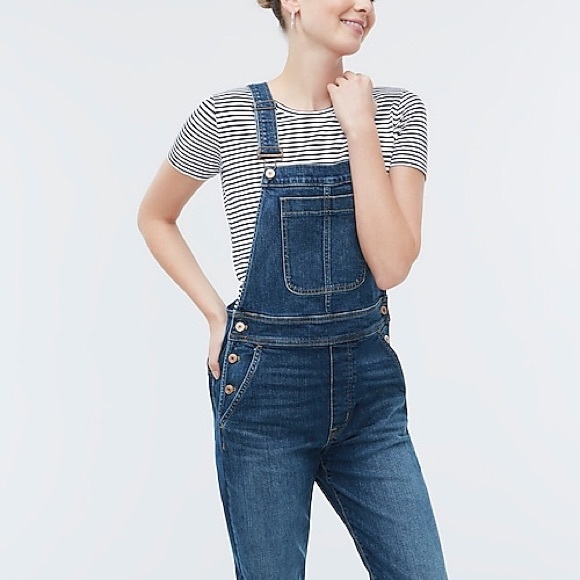 J. Crew Denim Overall In Indigo - Picture 3 of 5